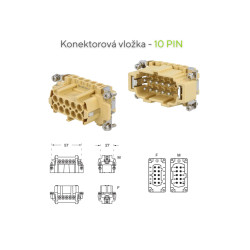 Priemyselný konektor HDC BMx27 – robustné elektrické prepojenie pre náročné prostredie