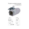 Púzdro na konektor HDC 21x21 – odolné priemyselné krytie pre elektrické konektory
