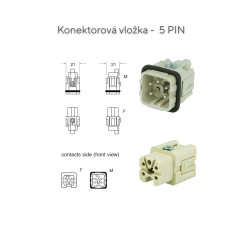 Konektorová vložka SR – spoľahlivé elektrické pripojenie pre priemyselné aplikácie