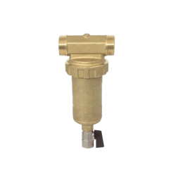 Mosadzný filter pre filtráciu nečistót teplej vody do 90°C