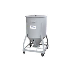 CS séria – Mobilné zásobníky na granulát (210–500 l)